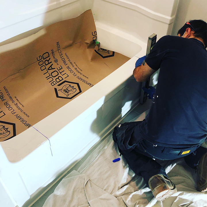 Bathtub Cut Out for Seniors in Toronto